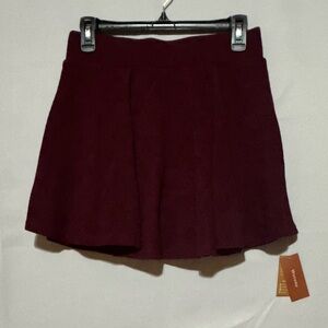 Werena Burgundy Skirt